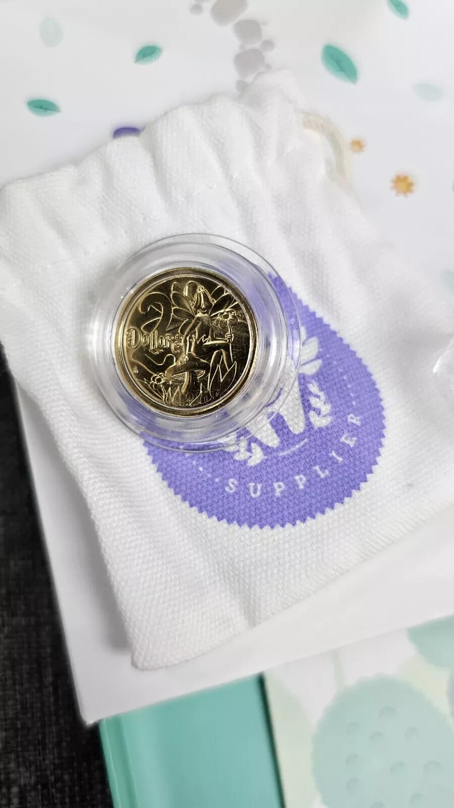 Australia 2023 Tooth Fairy Kit & $2 Uncirculated Tooth Fairy Coin