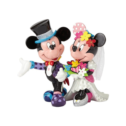 Mickey & Minnie Mouse Britto Wedding Figurine