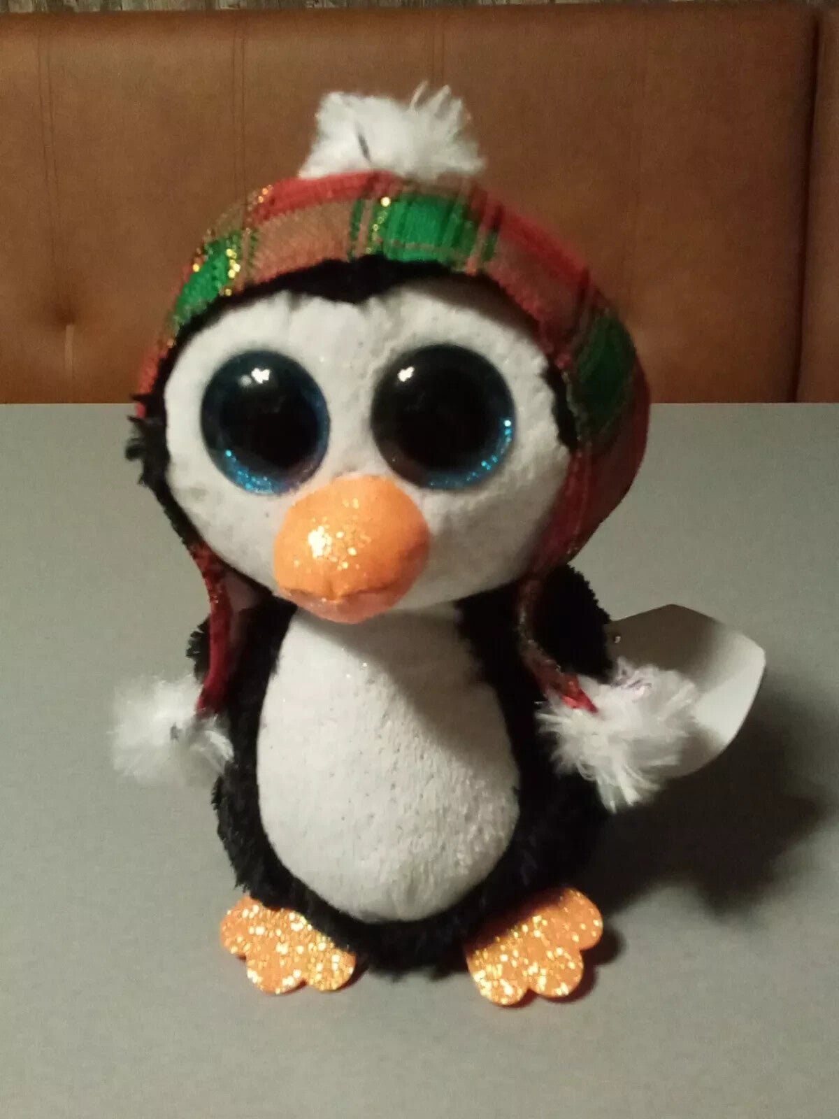 2021 Ty Beanie Boos CHEER the Christmas Penguin 15cm Plush NEW
