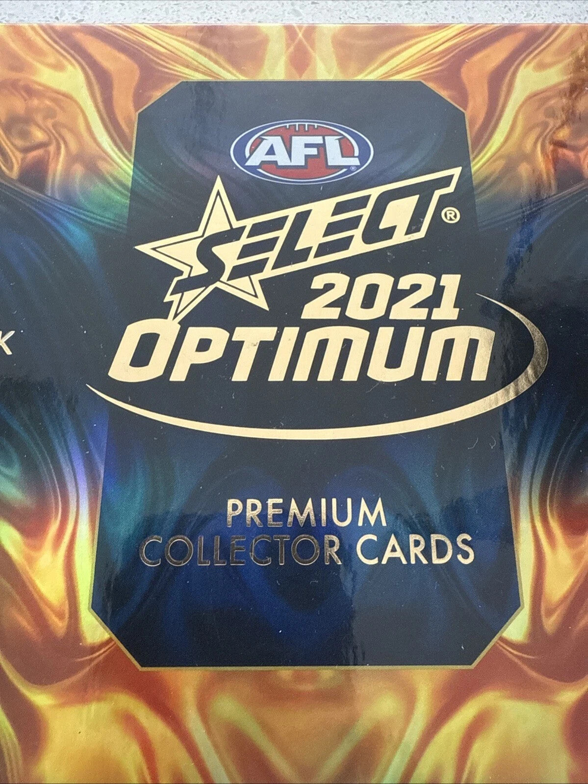 2022 AFL SELECT OPTIMUM BOX - UNSEALED BOX - 24 PACKS SEALED (UNOPENED)